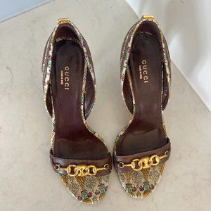 Gucci Pineapple Collection Heels